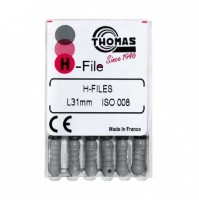 Н-Файлы Thomas H-FILE (31 мм, 6 шт)