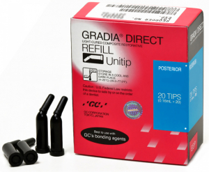Gradia Direct Posterior, канюля 0.28 г (GC) Композитний пломбувальний матеріал