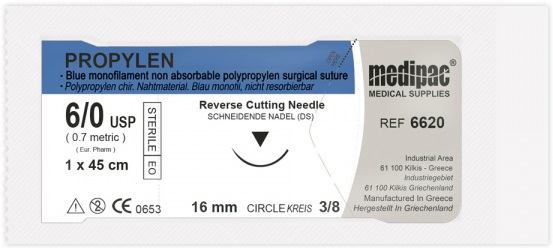 Шовный материал Medipac Propylen