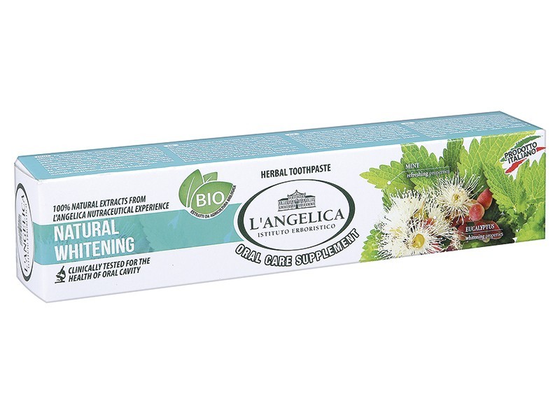 Зубная паста L'Angelica Естественное отбеливание (75 мл)