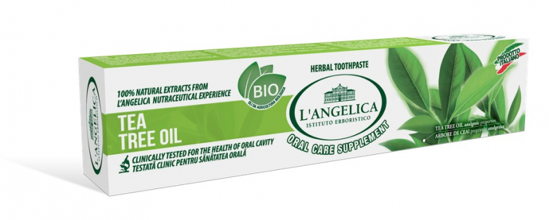Зубна паста L'Angelica Олія чайного дерева (75 мл)