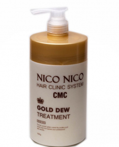 Маска для волос с золотом NICO NICO Gold Dew Treatment (1000 ml) (8809631870738)