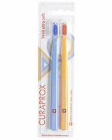 Набор зубных щеток Curaprox ultrasoft Retro Edition Blue-Orange (d 0,10 мм, 2 шт)