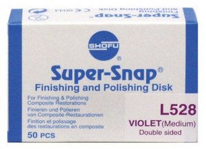 Super-Snap Violet L528 (Shofu) Полировочные диски, 50 шт