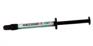 Матеріал світлового затвердіння VladMiva Фіссулайт-колор (шприц, 1 мл)