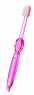 Зубная щетка Mizuha Сrystal Marines, розовая рыбка (для детей)
