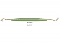 Гладилка YDM TMDU №2 (для композитов, зеленая ручка, 2,5-3,5 мм)