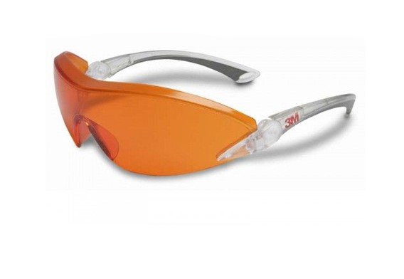 Стоматологічні окуляри захисні ЗМ 2846 (червоно-оранжеві)