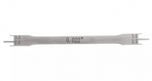Позиціонер двосторонній сталевий ORJ G110-03А (2.0-3.5) 0.22 мм