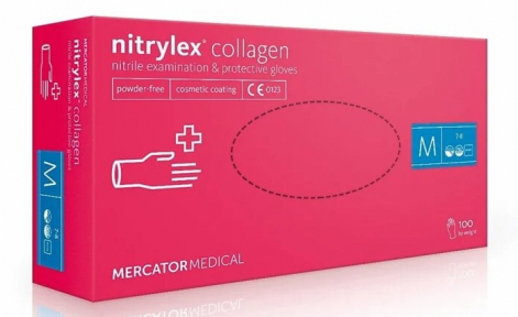 Рукавички нітрилові Mercator Medical Nitrylex Classic (50 пар)