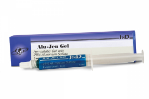 Alu-Jen Gel, шприц, 5мл (Jendental) Высокоэффективный гемостатик