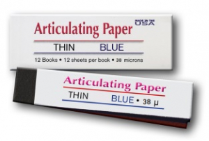 Articulating paper (Vortex) Бумага артикуляционная, 12x12 шт