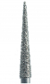 Алмазний бор Edenta, конус голкоподібний SG 859L.314.018 (FG)