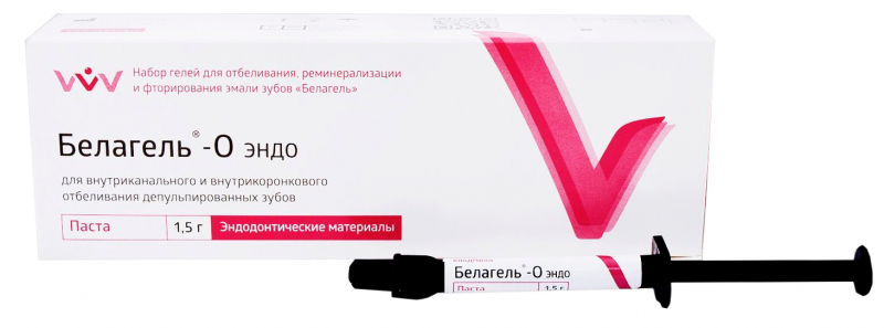 Паста для отбеливания Владмива Белагель-О (ЭНДО) 60% (1,5 г)
