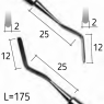 HEIDEMANN 1, N0455-R (Nova) Двухсторонняя гладилка