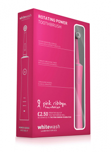 Електрична щітка WhiteWash рожева Electric Toothbrush (PRT1000P)