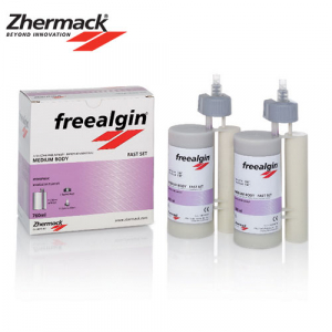 А-силікон середньої в'язкості Zhermack Freealgin Maxi (2x380 ml)
