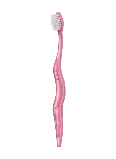 Відбілююча рожева зубна щітка (Whitewash Pink Manual Toothbrush) (WB-02P)