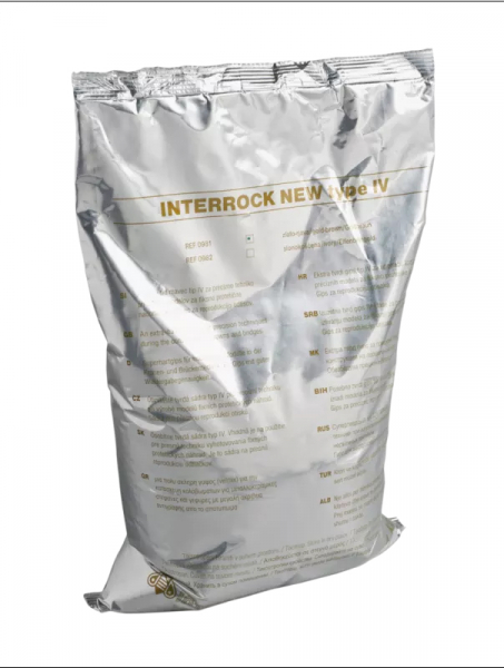 INTERROCK NEW, тип 4 (Interdent) Гипс стоматологический, 4 кг