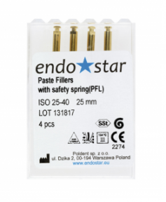 Каналонаповнювачі із пружинкою Poldent Endostar Paste Fillers with safety spring (PFL) 17-29 мм