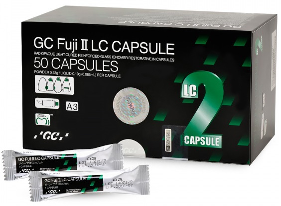 FUJI II LC Capsules (GC) Cтеклоиономерный цемент