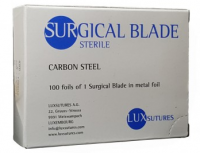 Лезвия для скальпеля Luxsutures Surgical Blade Carbon Steel 100 шт