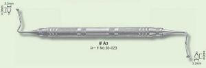 Sinus lift інструмент №A3, двосторонній, 3,2х4,0 мм, 3,2х4,0 мм (YDM)