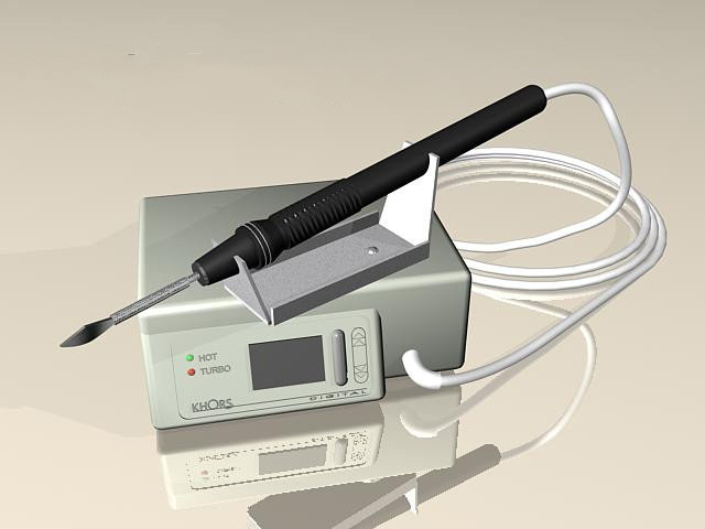 Електрошпатель цифровий Khors Digital М (модернізований, нагрівач 2.5мм + 6шт насадки)