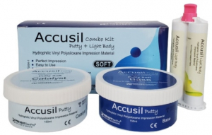 Accusil Combo Kit (Prevest DenPro) Відбитковий матеріал, Набір, 2х150 мл + 50 мл (REF 70004-1)