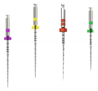 AF F ONE, 25 мм, асорті, конусність - 04 (FANTA) Машинні файли, NiTi, 4 шт (17/12, 20/04, 25/04, 35/04)