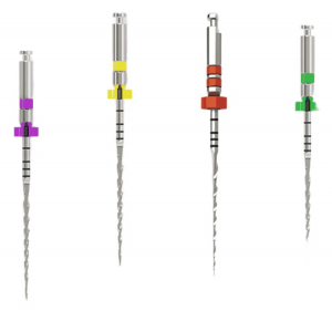 AF F ONE, 25 мм, асорті, конусність - 04 (FANTA) Машинні файли, NiTi, 4 шт (17/12, 20/04, 25/04, 35/04)