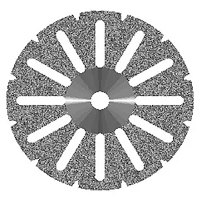 Диск алмазный КМИЗ Агри акрил (12 прорезей, диаметр 22 мм)
