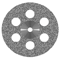 Диск алмазный КМИЗ Агри сплошной с шестью отверстиями (диаметр 22 мм)
