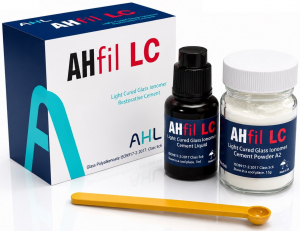 AHfil LC GI Rest Cem, 15 г + 6 мл (AHL) Реставрационный фотополимерный стеклоиономер