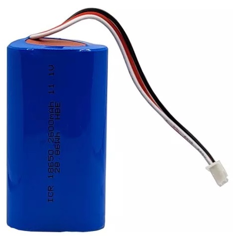 Аккумулятор 18650 2500 мА 11.1V (3-х контактный) для бази Endo Radar, Plus, Pro