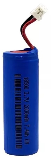 Акумулятор 18500 2000мА 3.7V (2-х контактний) для ендомоторів