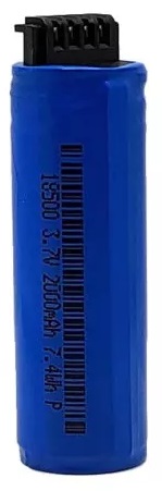 Акумулятор 18500 2000мА 3.7V (4-х контактний) для Fi-P