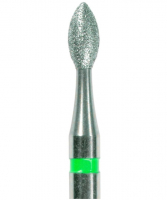 Алмазний бор Okodent 367.016 C (бутон, зелений, груба абразивність)