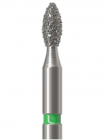 Алмазный бор Okodent 368 C (бутон, зеленый, грубая абразивность)