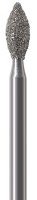 Алмазный бор Okodent 368XL M (бутон удлиненный, синий, средняя абразивность)