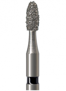 Алмазный бор Okodent 379 SC (оливка, черный, супер-грубая абразивность)