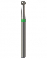 Алмазный бор Okodent 801 C (сферический, зеленый, грубая абразивность)