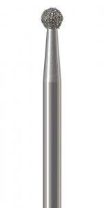 Алмазный бор Okodent 801 M (сферический, синий, средняя абразивность)