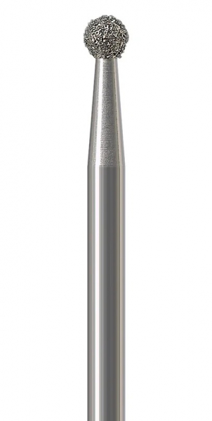 Алмазный бор Okodent 801 M (сферический, синий, средняя абразивность)