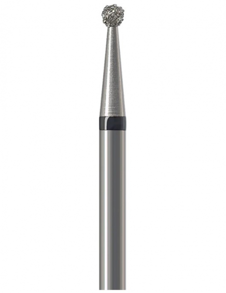 Алмазний бор Okodent 801 SC (сферичний, чорний, супер-груба абразивність)