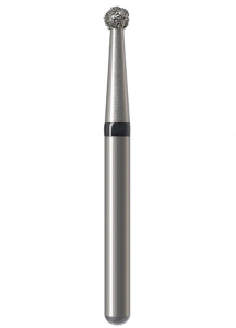 Алмазний бор Okodent 801 SC (сферичний, чорний, супер-груба абразивність)
