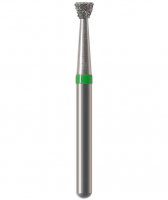 Алмазний бор Okodent 805 C (зворотній конус, зелений, груба абразивність)