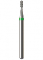 Алмазний бор Okodent 822 C (грушоподібний, зелений, груба абразивність)