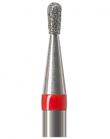 Алмазний бор Okodent 822 F (грушоподібний, червоний, дрібна абразивність)