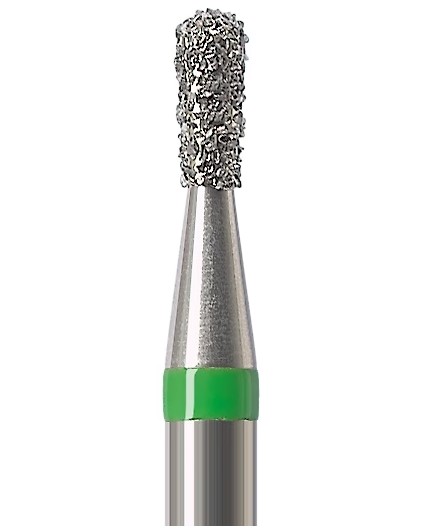 Алмазний бор Okodent 830 C (грушоподібний, зелений, груба абразивність)